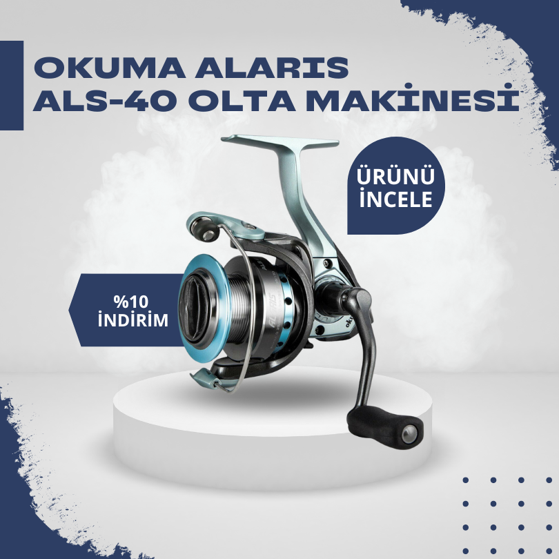 Okuma Alaris olta makinesi banner