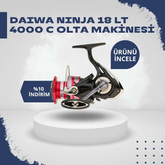 Daiwa Ninja 4000C olta makinesi makale görseli