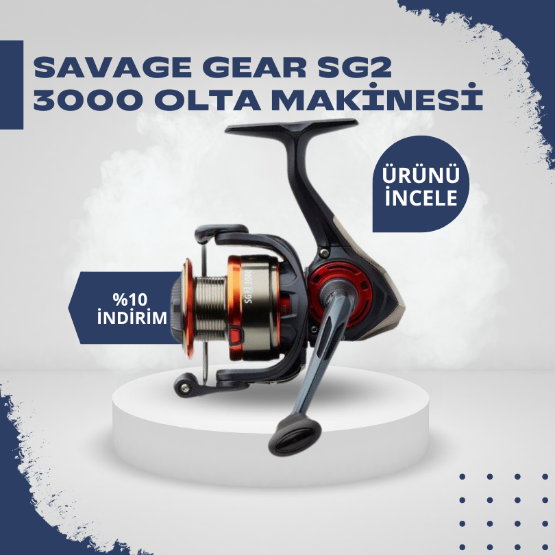 Savage Gear SG2 3000 olta makinesi makale görseli